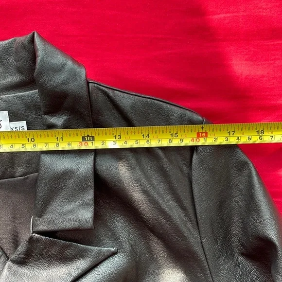 Princess Polly Ellen Faux Leather Blazer - Picture 10 of 10